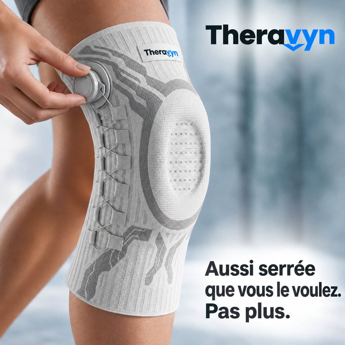 Aussi serrée que vous le voulez. Pas plus.